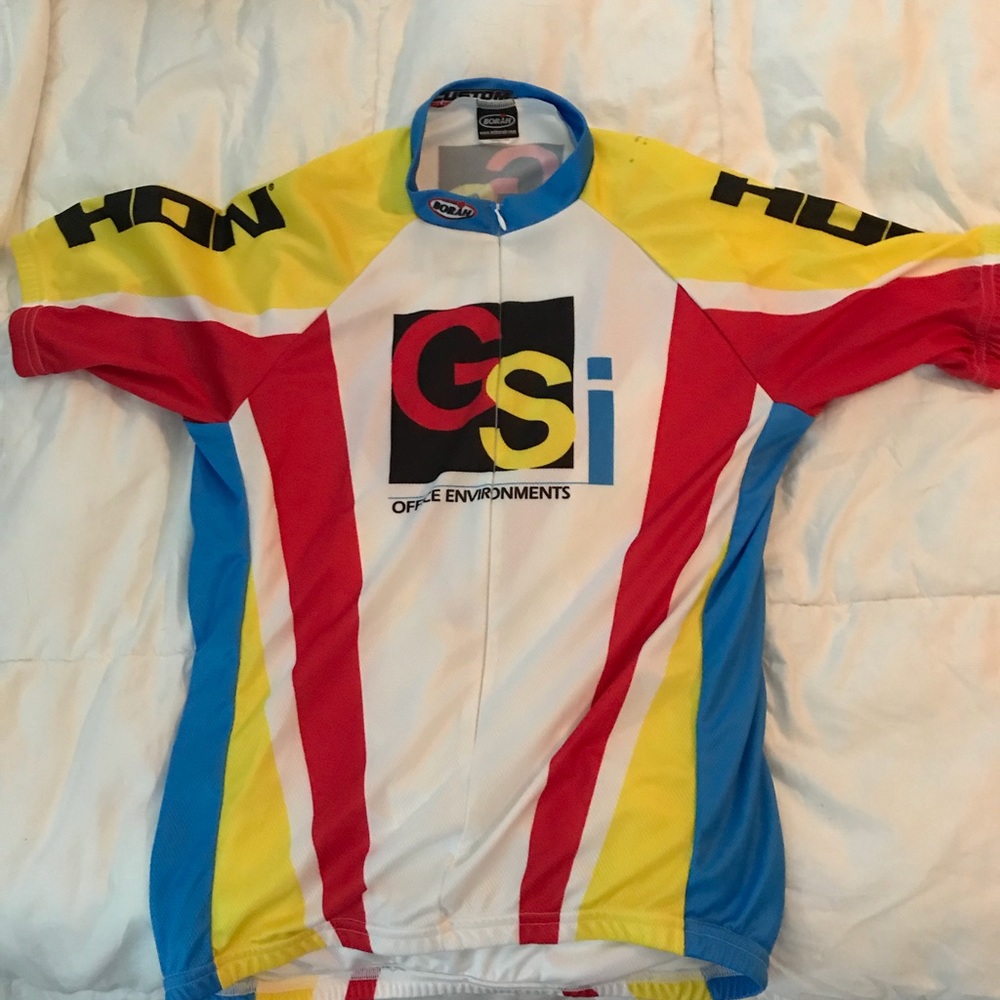 Borah cycling jersey size L